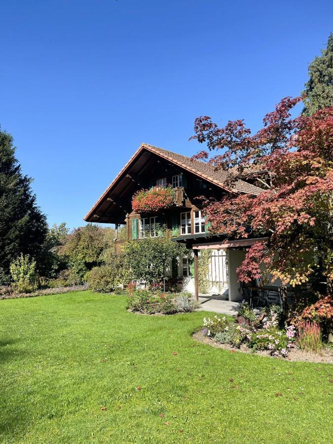 Neb-Thun Lodge'S Seehaus 1 Gwatt Eksteriør bilde